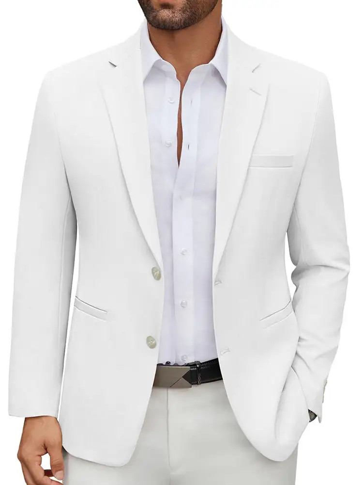 Classic Business Casual Blazer Suit Jacket