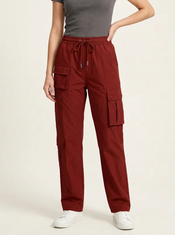 Women's Coastal Inspired Multi-Pocket Cargo Cargo Work Pants