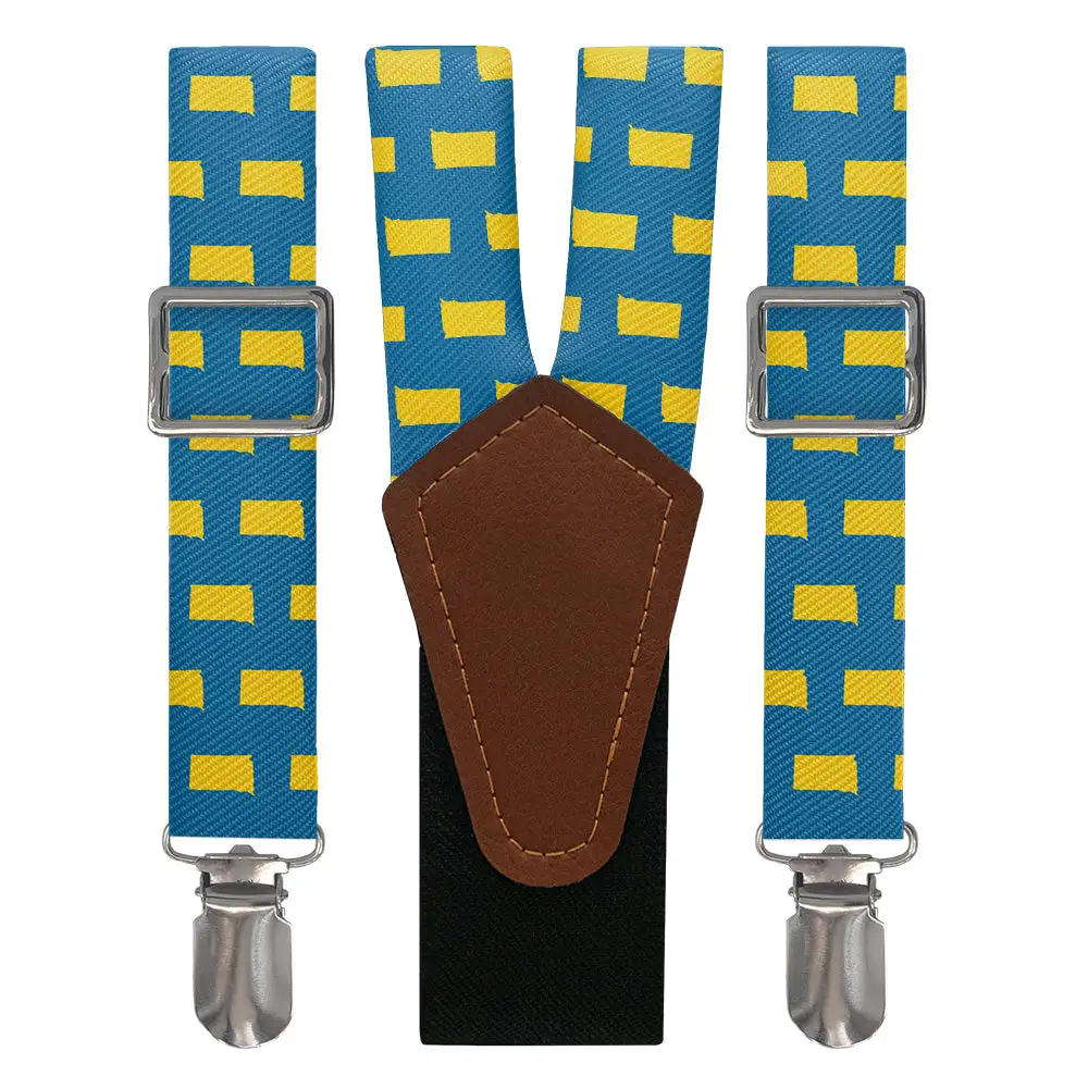 Contour Outline Motif Suspenders