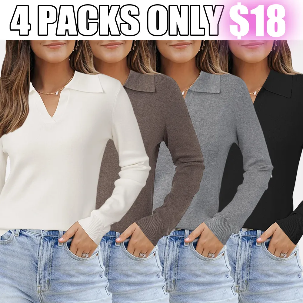 Women's Wool Blend Polo Shirts