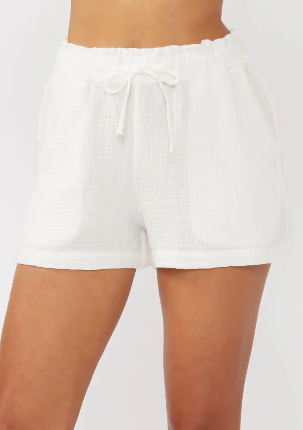 Drawstring Elasticated Waist Shorts