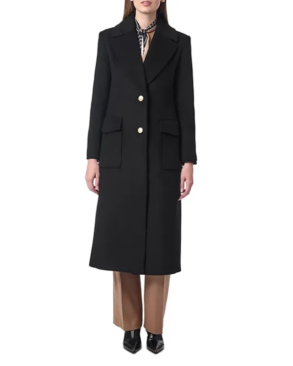 Notched Lapels Classic tailored Wool Coat