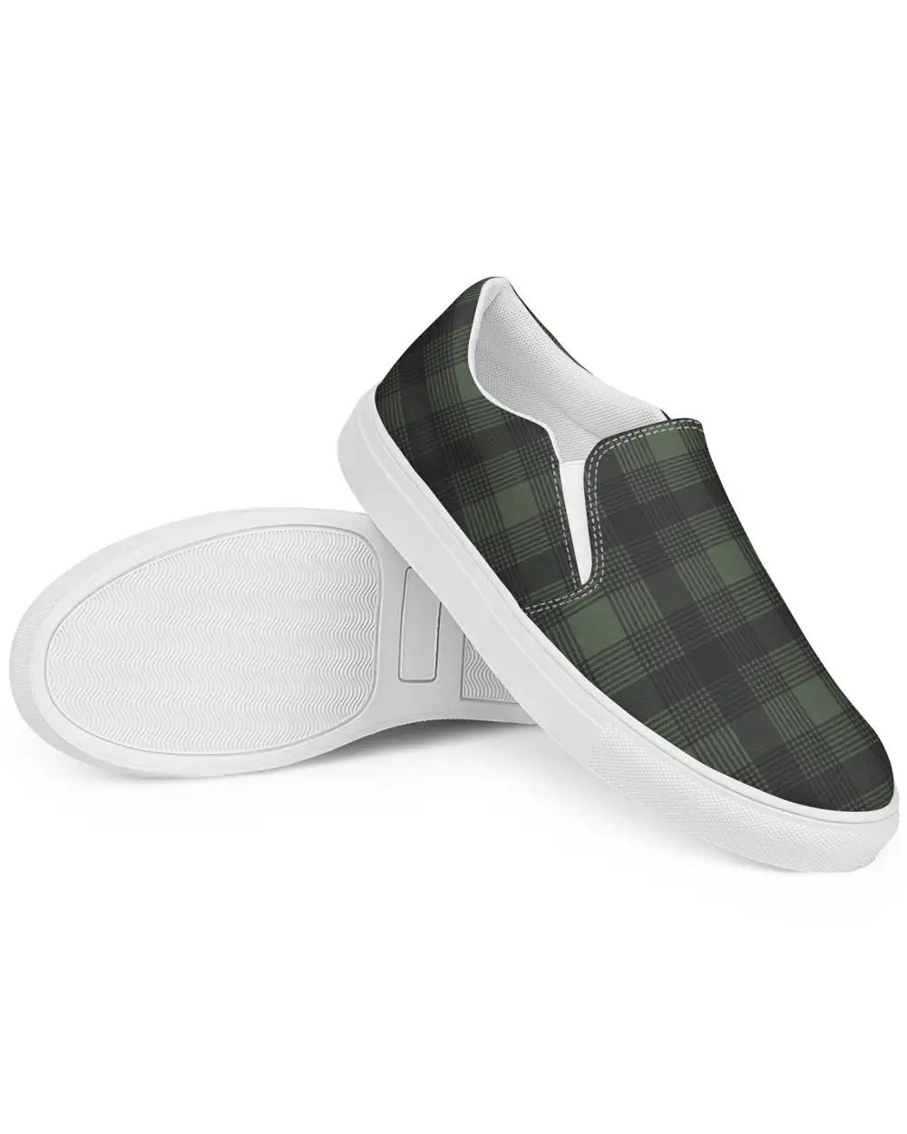 Ivy Check Slip On Shoes