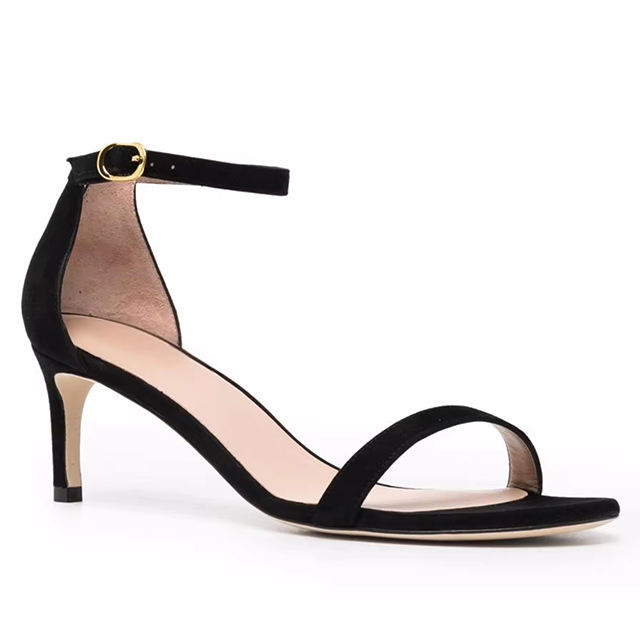 Celestia Square Toe Low Heel Sandals