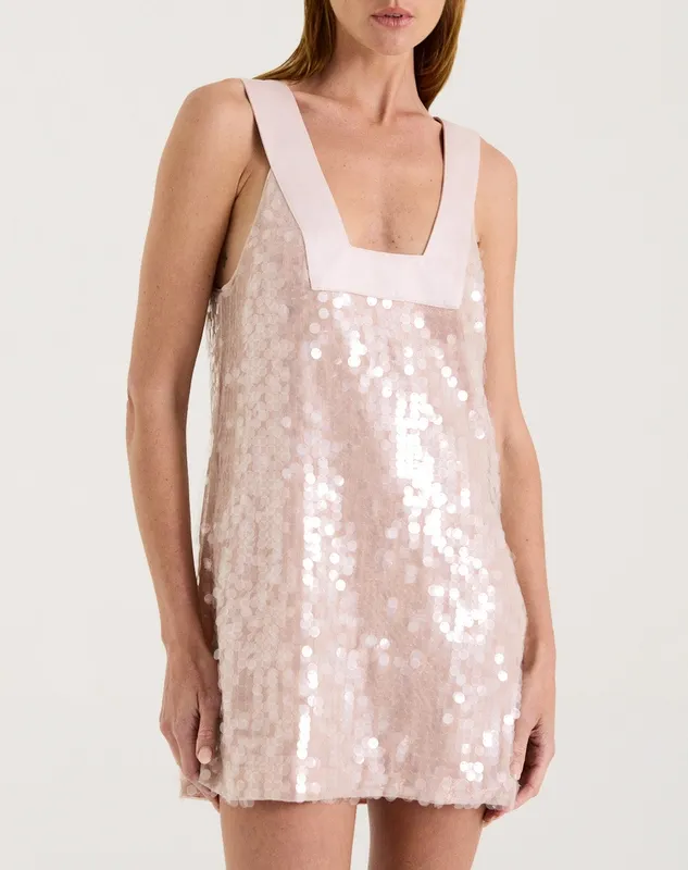 Shimmer Sequin Mini Dress