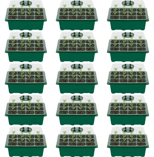 Adjustable Humidity Seed Starter Trays