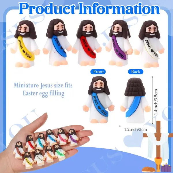 🔥Original Design Figures - Jesus Loves You💖