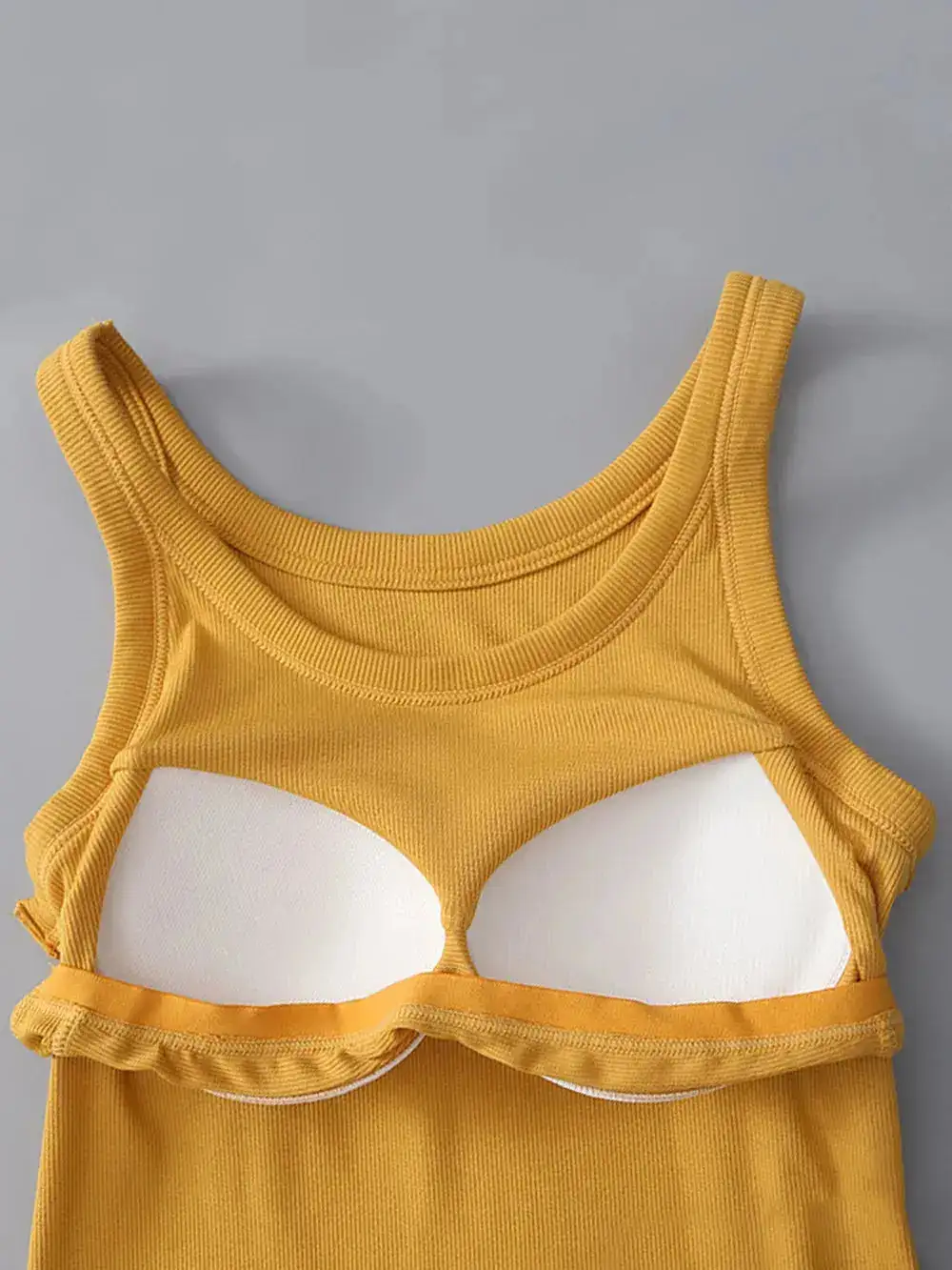 Round Neck With Built