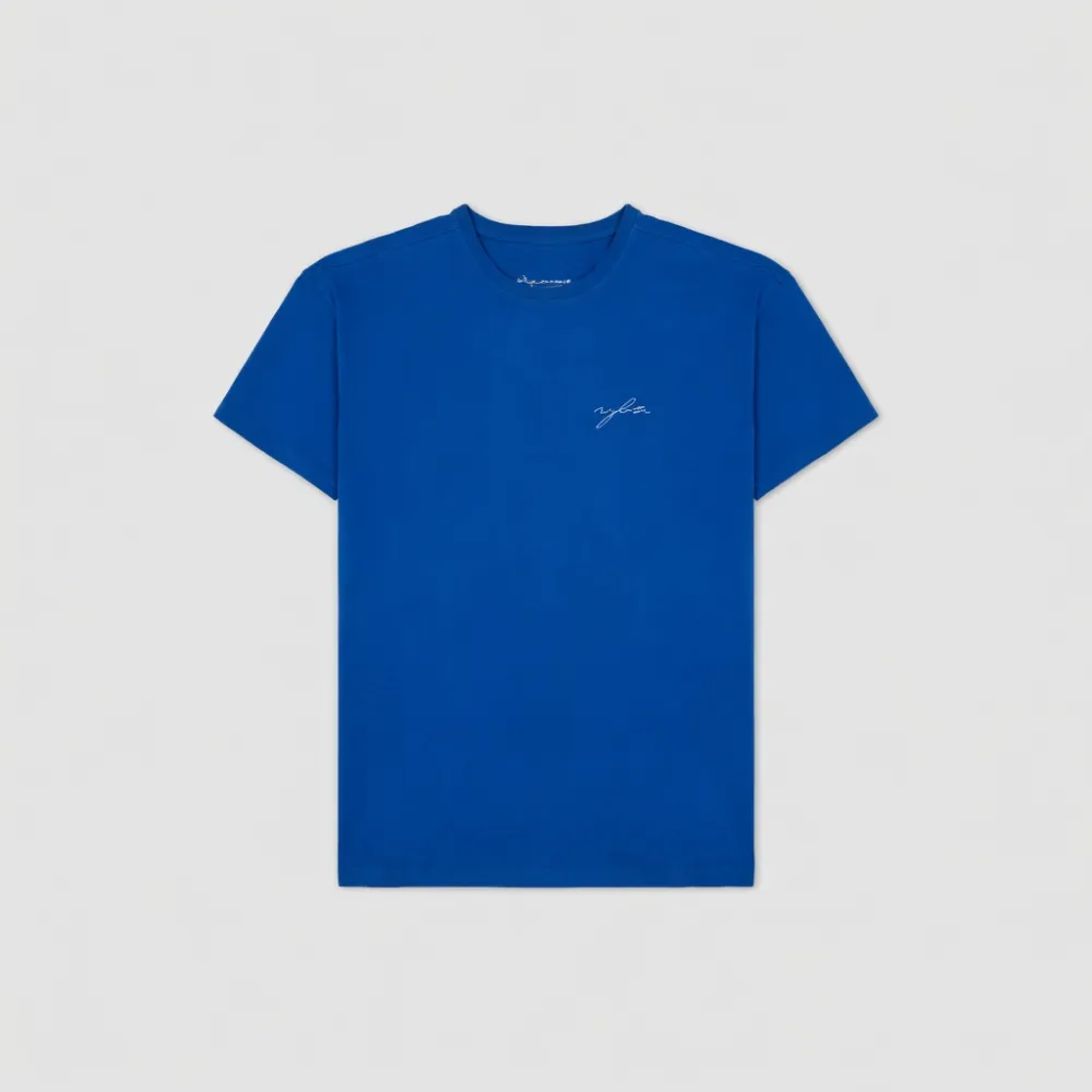 Men's slim-fit short-sleeve summer shirt