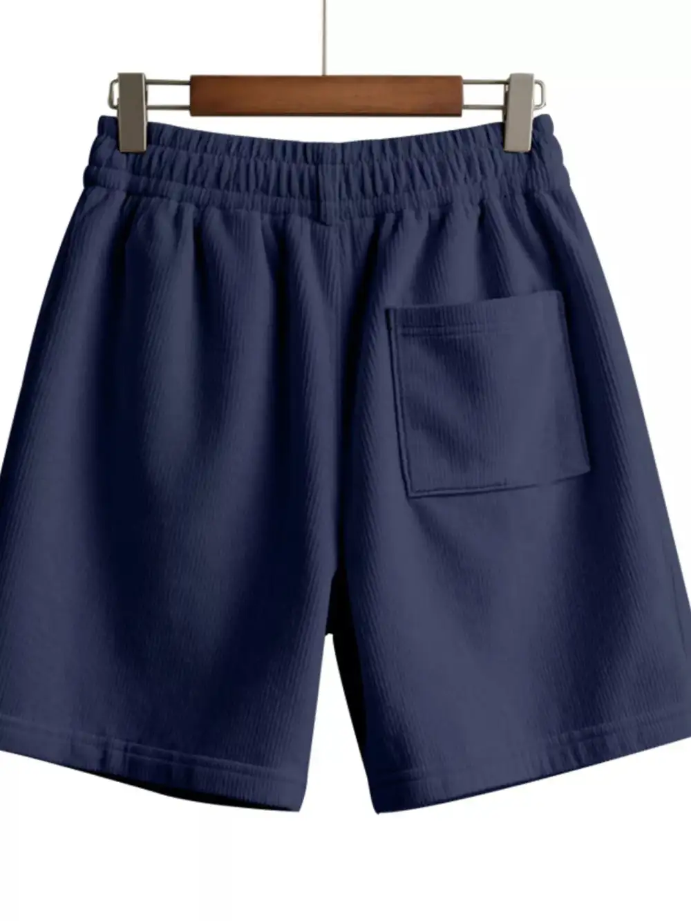 Men's Full Size Casual Corduroy Drawstring Shorts Plus Size