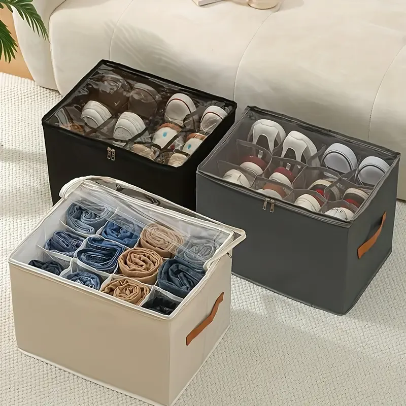 Foldable Oxford Fabric Shoe Organizer