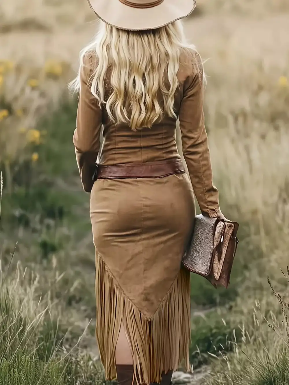 Long Sleeve Maxi Relaxed Fit Dress
