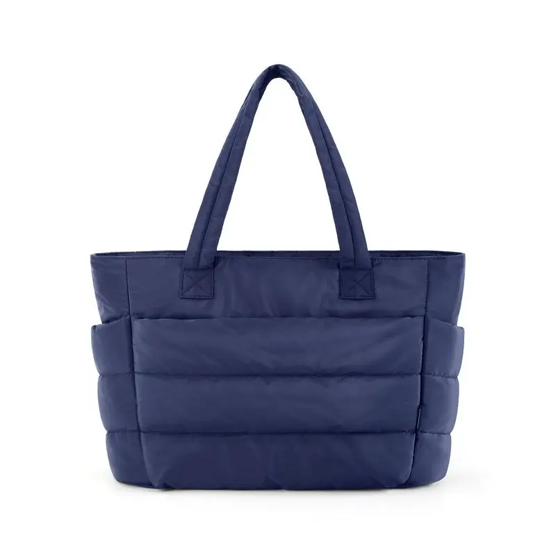 👜✨ 🔥 Fall Sale – 40% OFF! 🔥 Lightweight Puffy Tote Bag with Compartments for Women Soft. Spacious. Stylish.