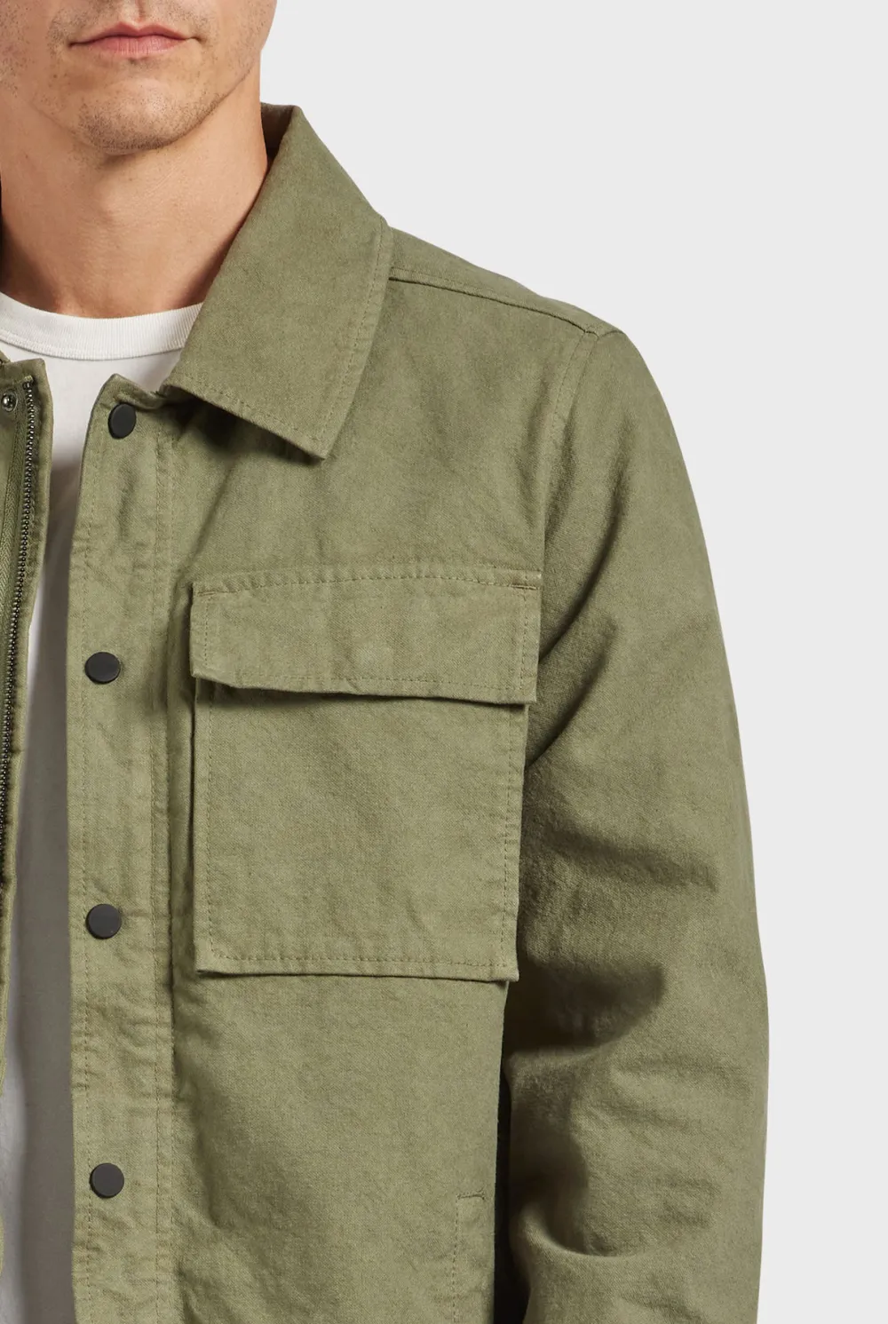 Evergreen Corduroy Shirt Jacket