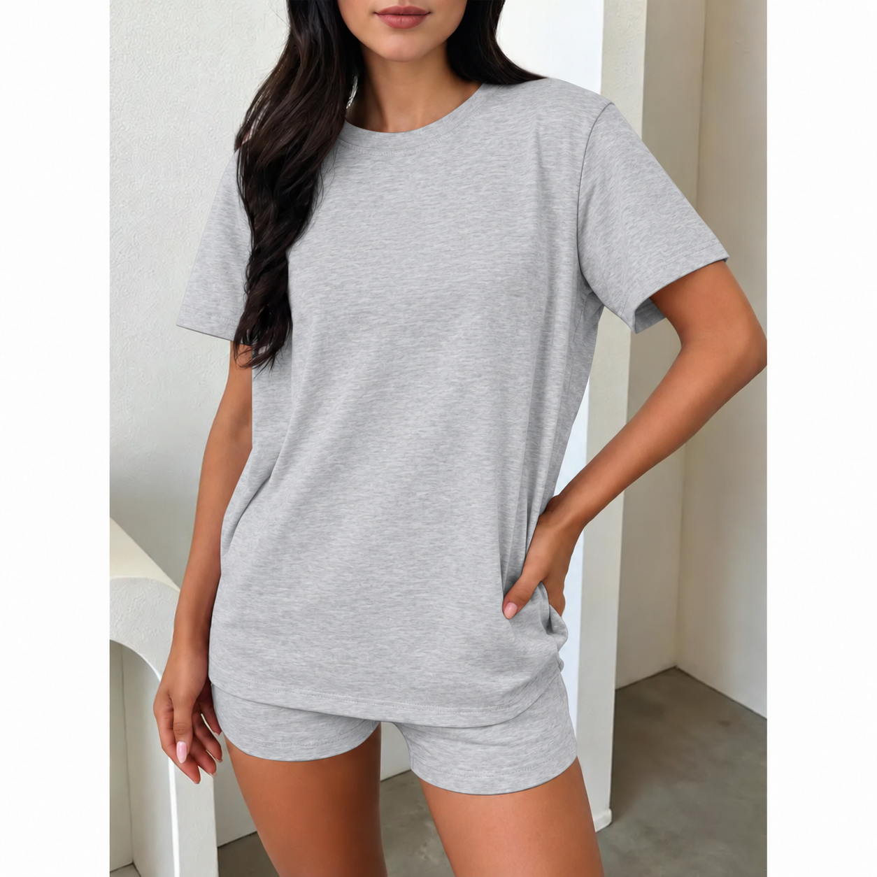 Women’s Two Piece Shorts Lounge Set(X5)