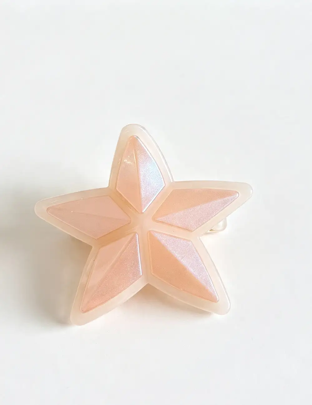 Iridescent Flower Star Hair Hair Claw Clip
