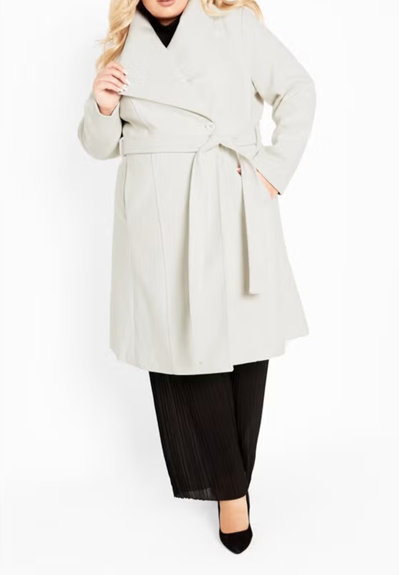 Solid Color Lapel Jacket