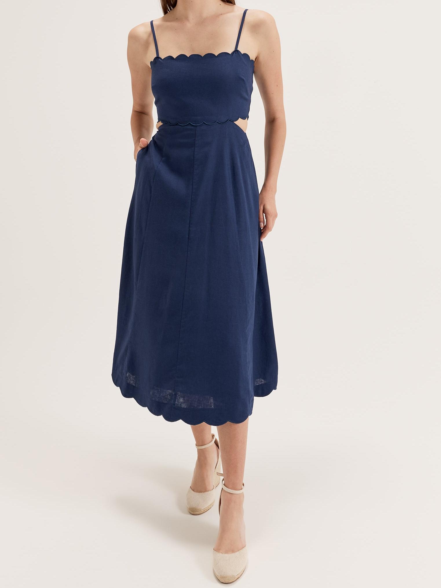 Gigi Scalloped Dress