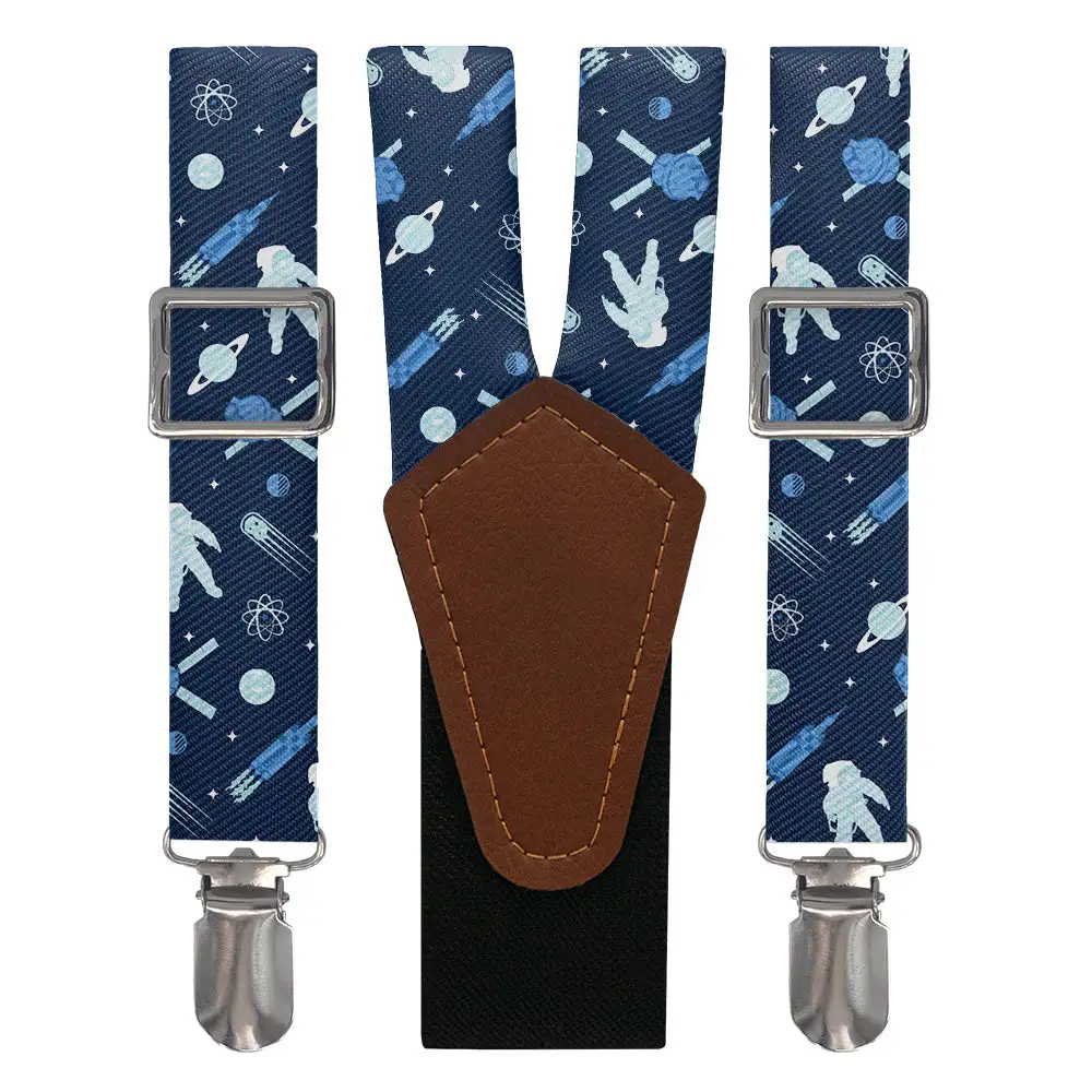 Rocket Man Space Theme Suspenders