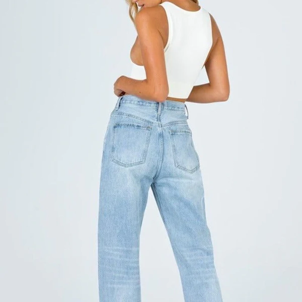 Straight Leg Jeans