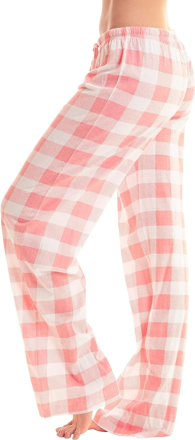 Women Pajama Pants Sleepwear Buffalo Plaid Pajamas