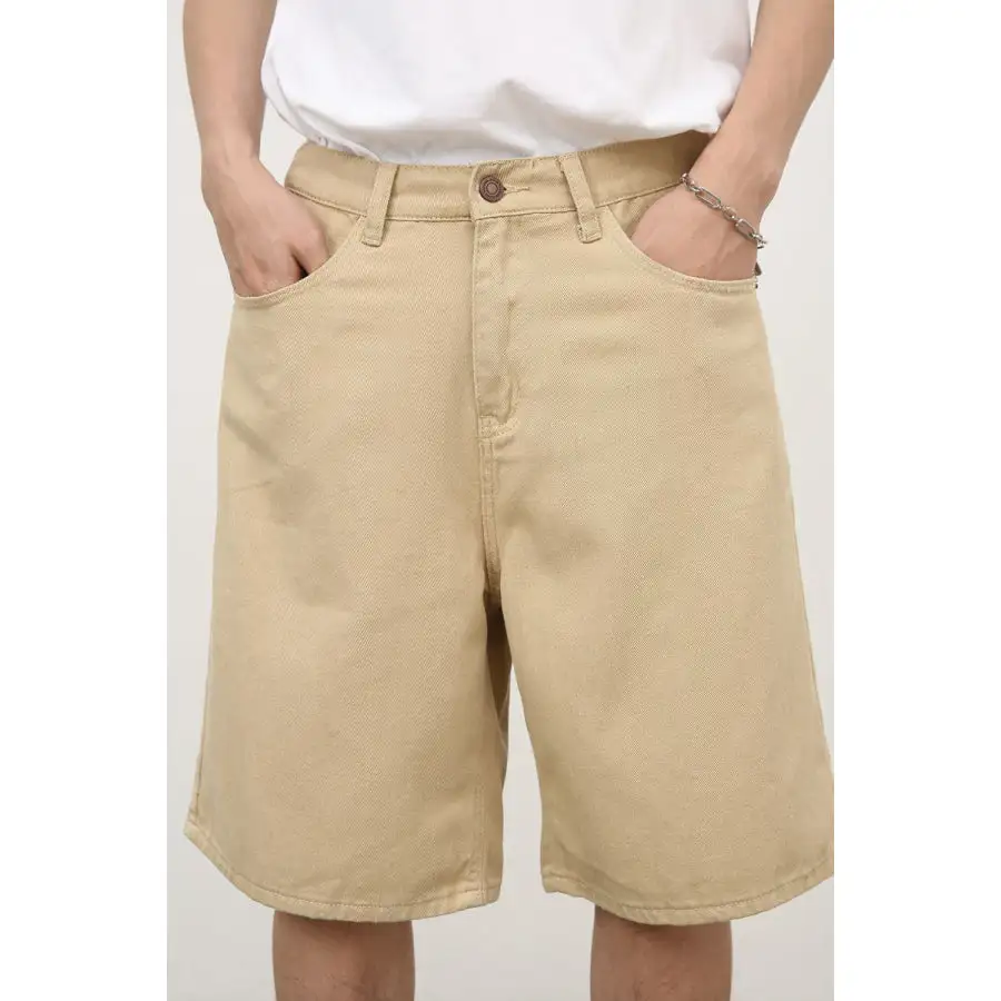Refined Men's Mid Rise Denim Shorts