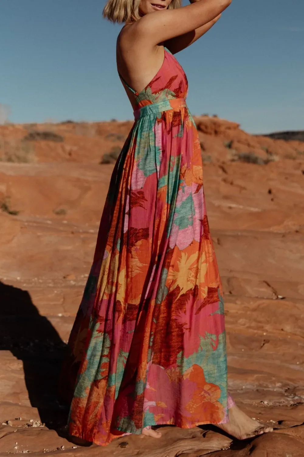 Personalized Artistic Sexy V-Neck Dress