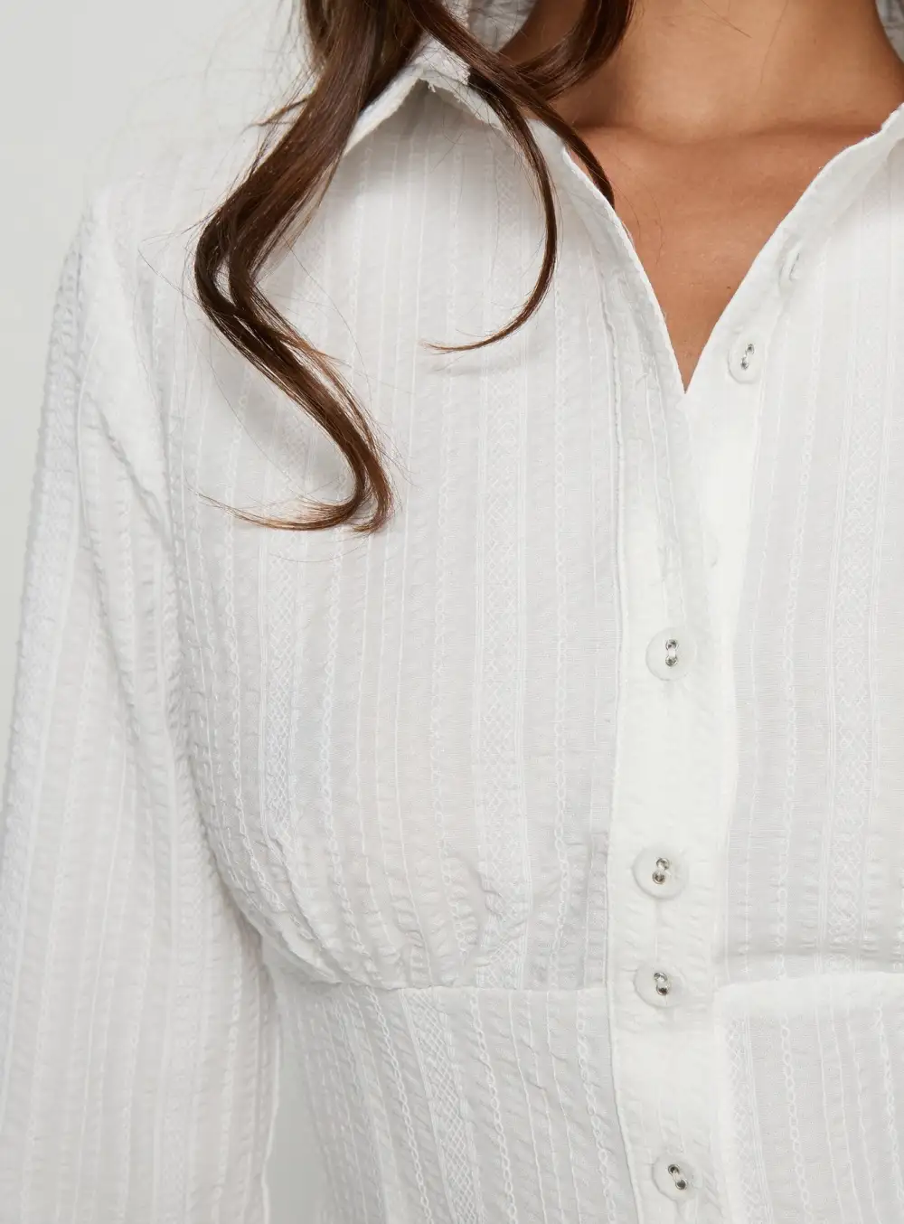 Studio Button Up Collared Blouse