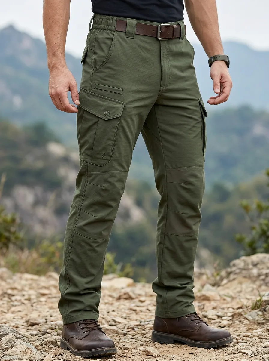 Daily Workwear Reinforced Knee Tactical Fit Men's Work Pants