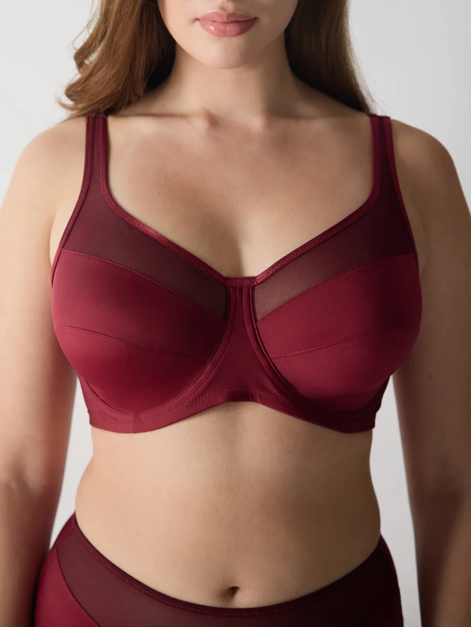 Modern Underwire Minimizer Bra
