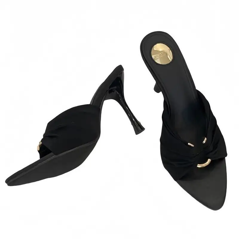 Open Toe Stiletto Sandals