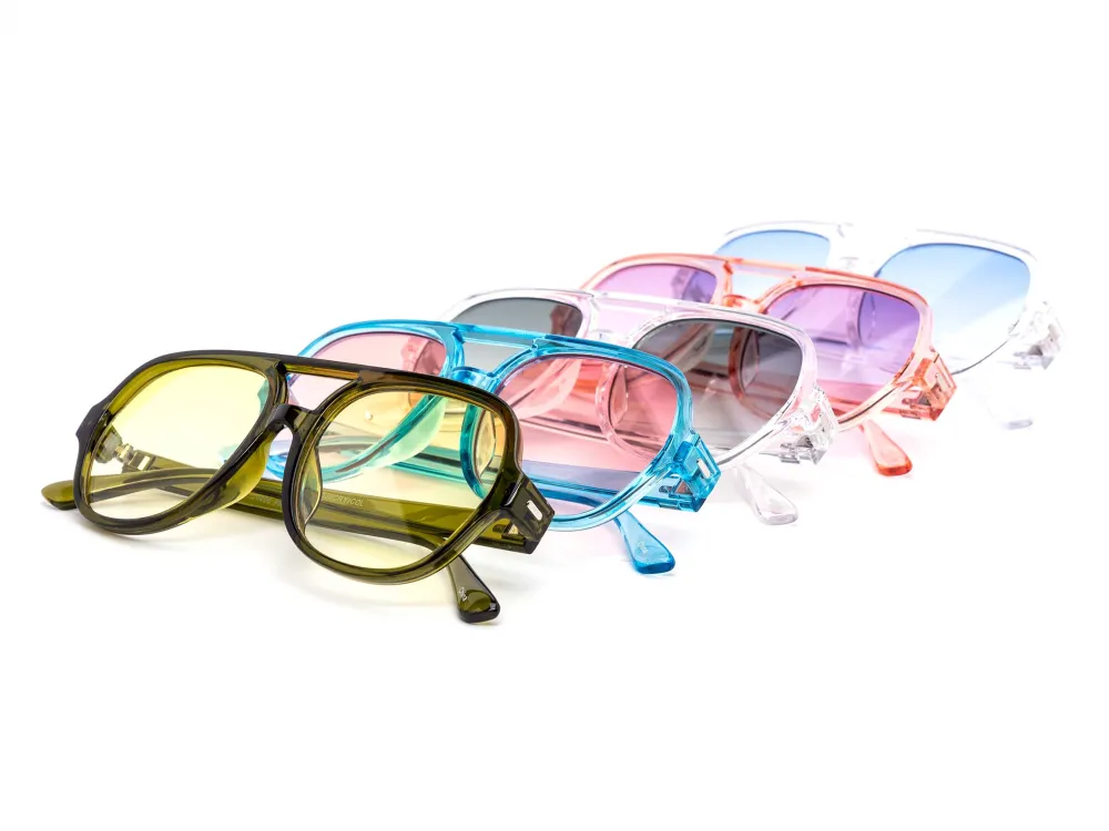 12-Pack Mini Gradient Sunglasses