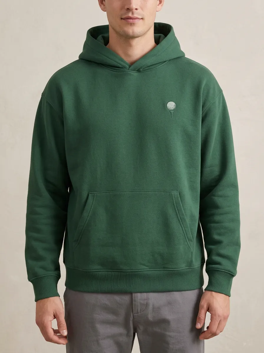 Course Ball-On-Tee Golf Casual Hoodie