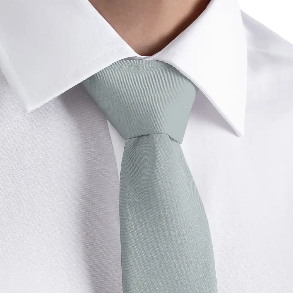 Expressive Solid Pattern Necktie