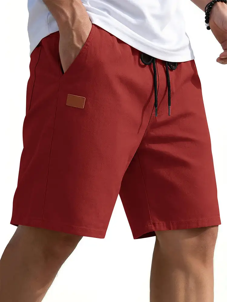 Men's Casual Cotton Blend Chino Shorts