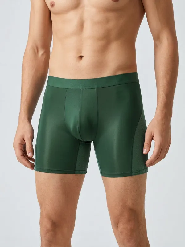 Relaxed Athletic Performance Mesh Boxer Briefs