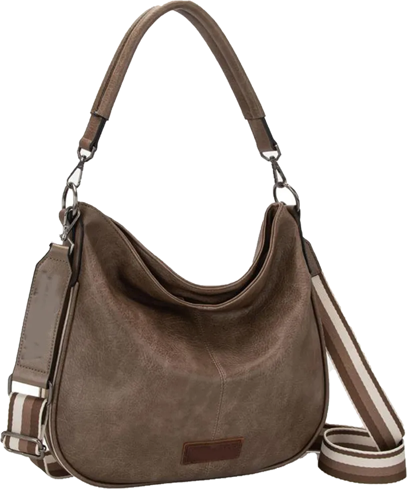 Hobo Bags Large Crossbody Bags for Women – Shoulder Purses with Striped Cotton Straps 🔥 Limited-Time Offer — 50% OFF