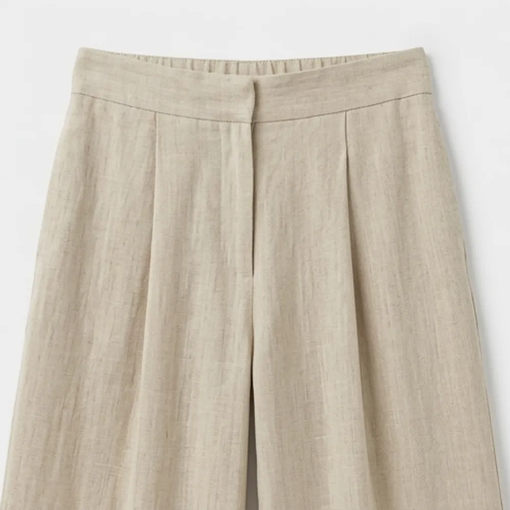 Draped Linen Two Piece Set