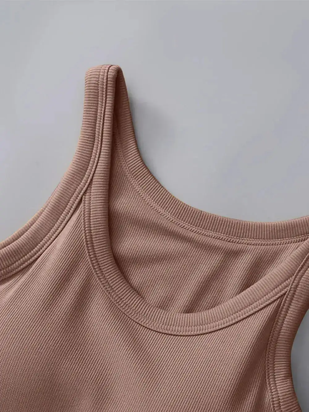 Round Neck With Built