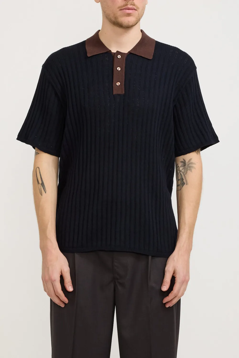 Short Sleeves Polo Navy