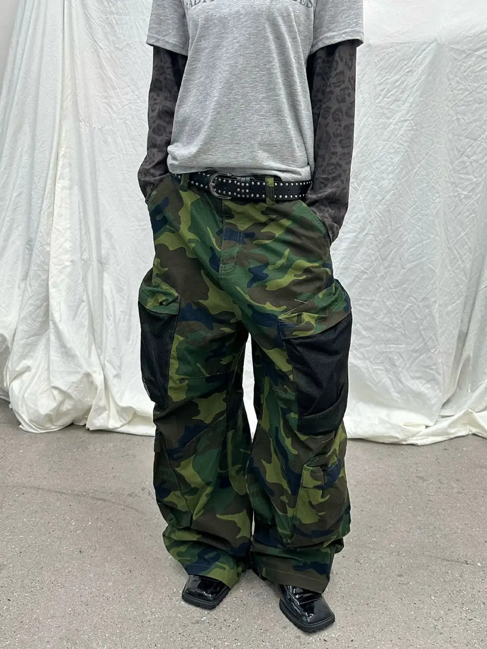 Statement Camouflage Cargo Pants