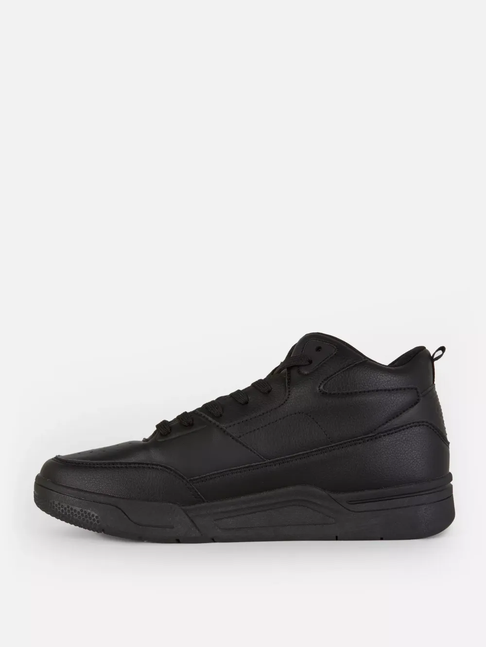 High-Top Simple And Versatile Rubber Lace-Up Sports Shoes