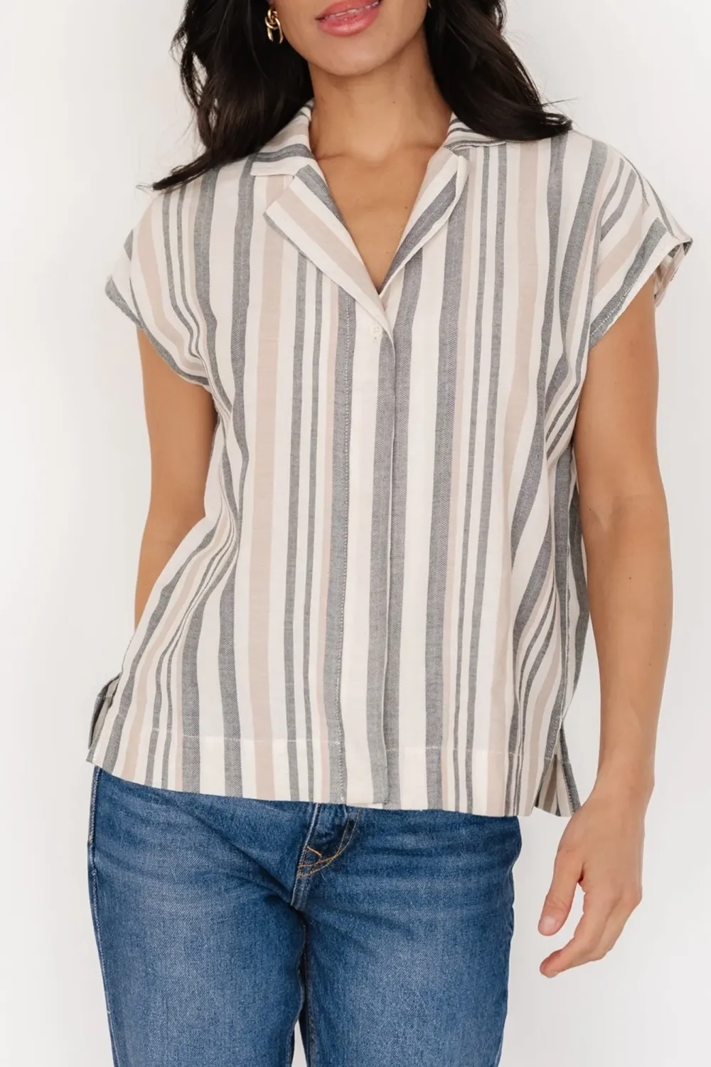 Soft Comfortable Breathable Stripes Shirt