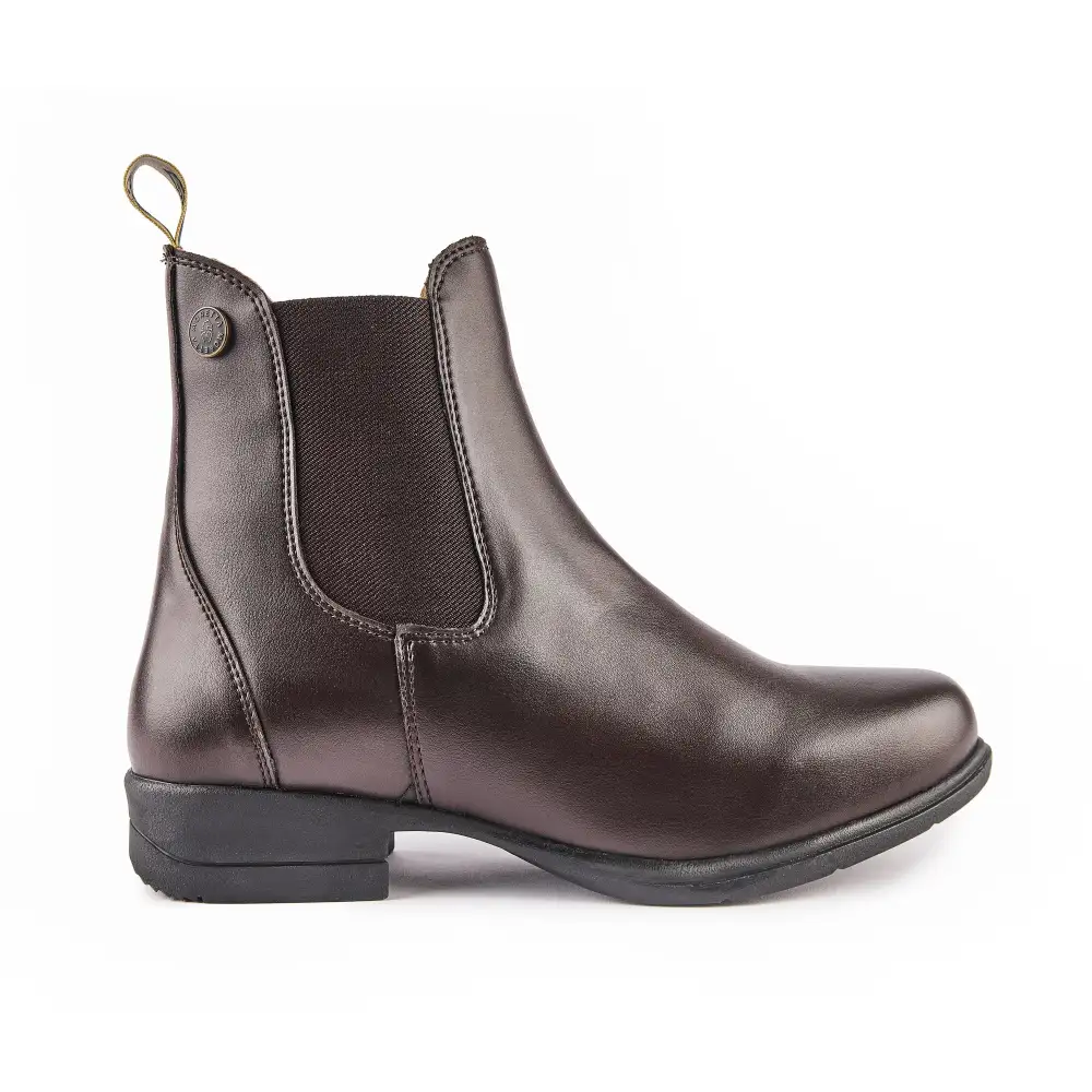Refined Easy-Care Leather Riding Boots