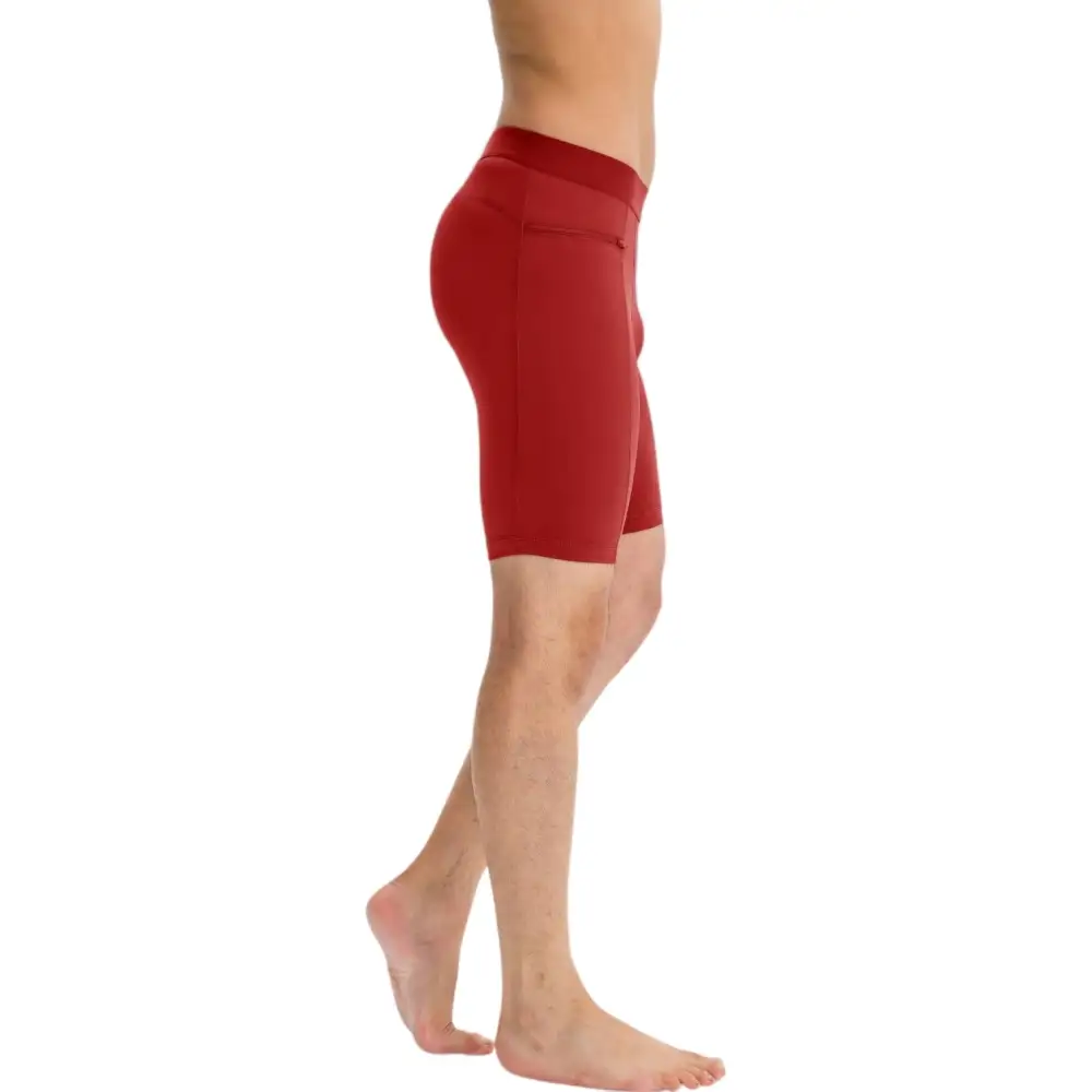 Compression Side-Pocket Stretch Men's Biker Shorts