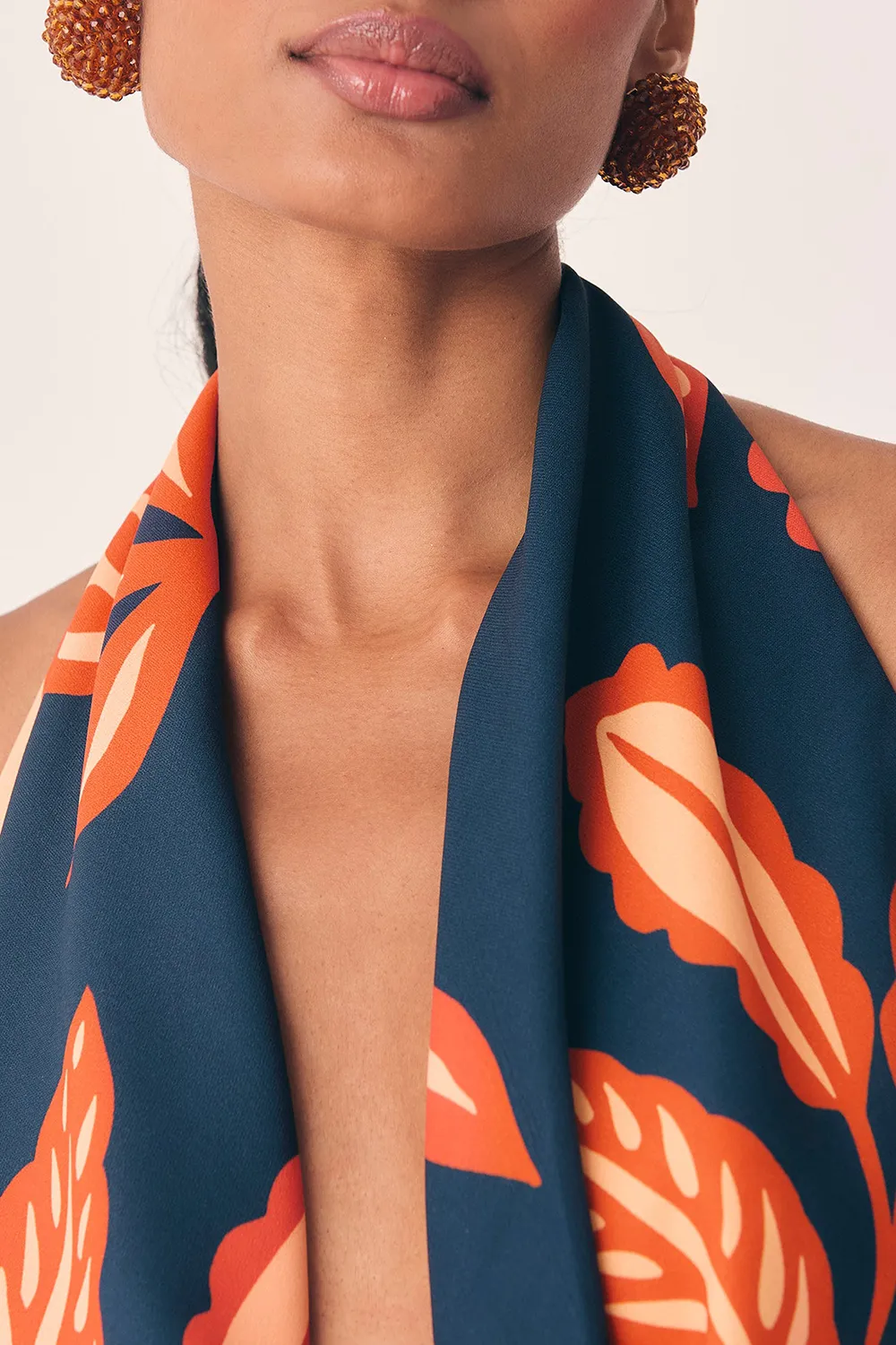 Women's Art Botanical Print Jumpsuit