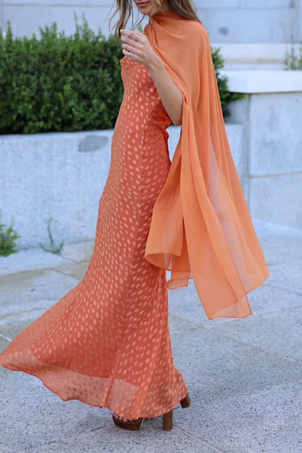 Casual Style Solid Color Shawl