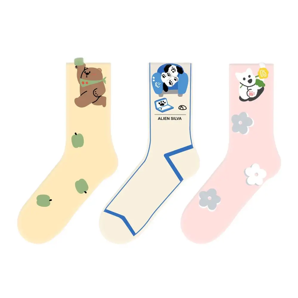 Lazy Dog Loading Crew Socks