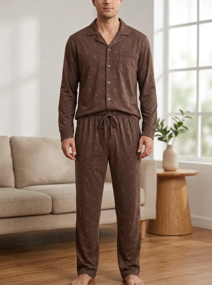 Everyday Detail Classic Men's Pajama Set