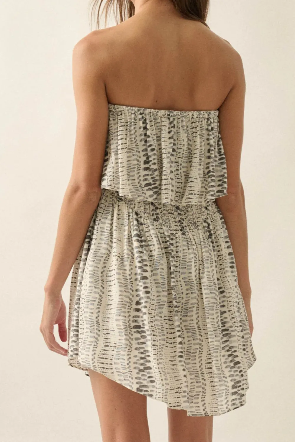 Strapless Relaxed Romper